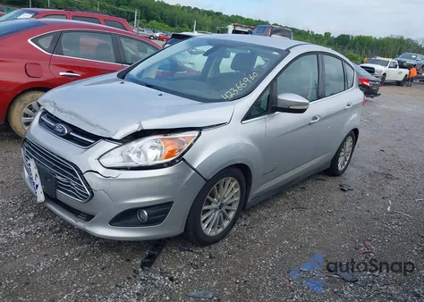 2013 Ford C-Max Hybrid Sel z USA, uszkodzony, nr VIN 1FADP5BU6DL504301